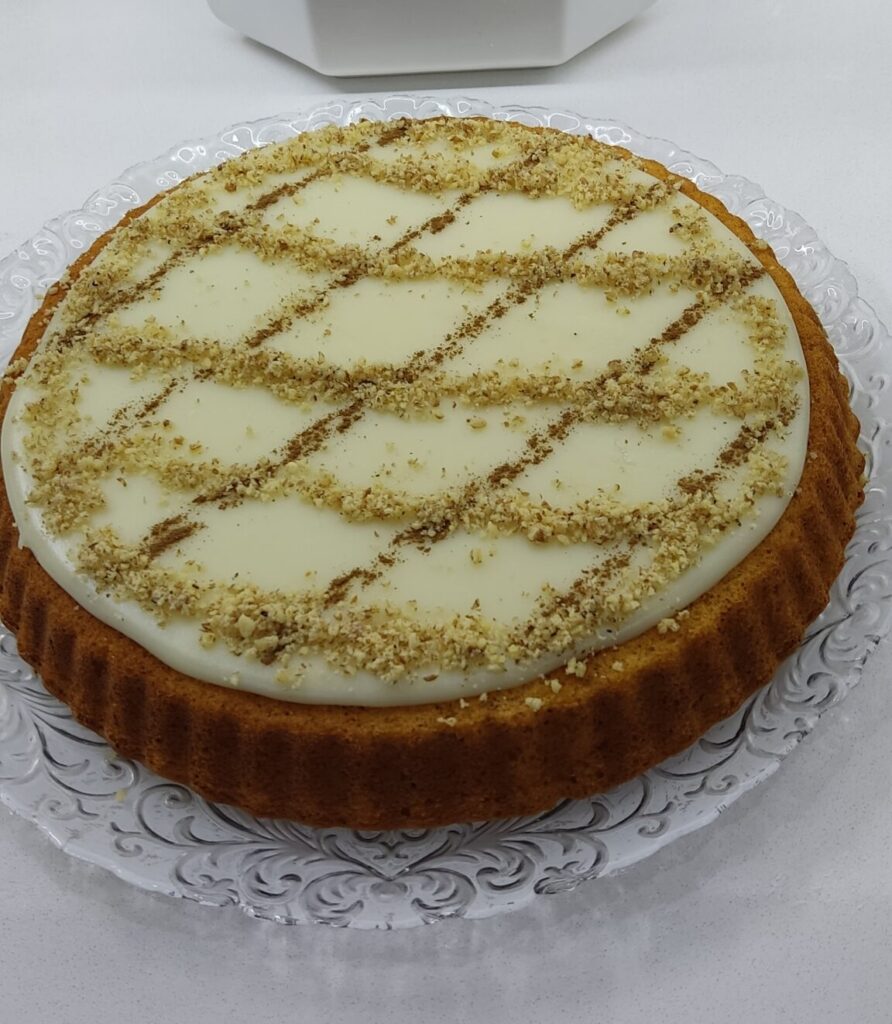 Havuçlu Cevizli Tart Kek